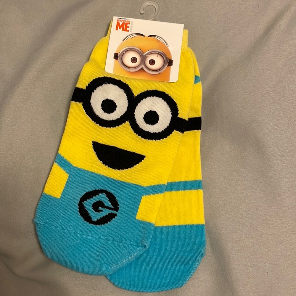Despicable Me Minion Socks